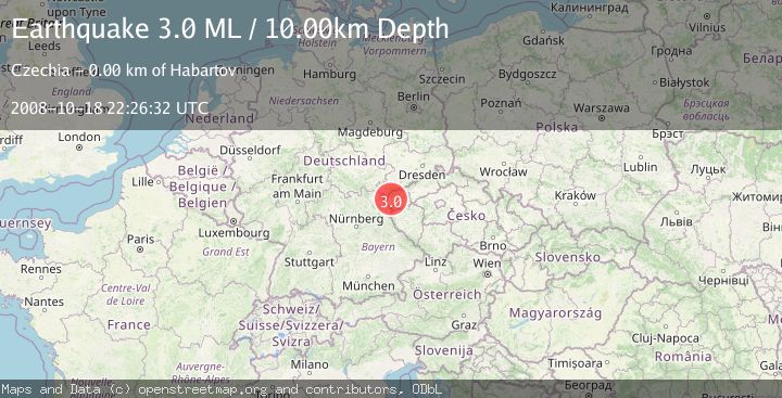 Map of CZECH REPUBLIC
