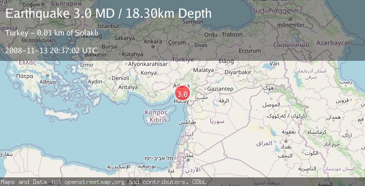 Map of CENTRAL TURKEY