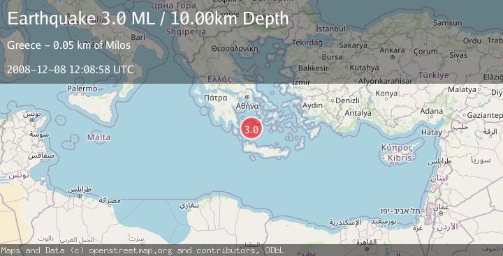 Map of SOUTHERN GREECE