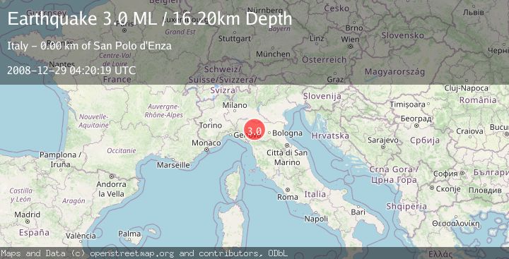 Map of NORTHERN ITALY