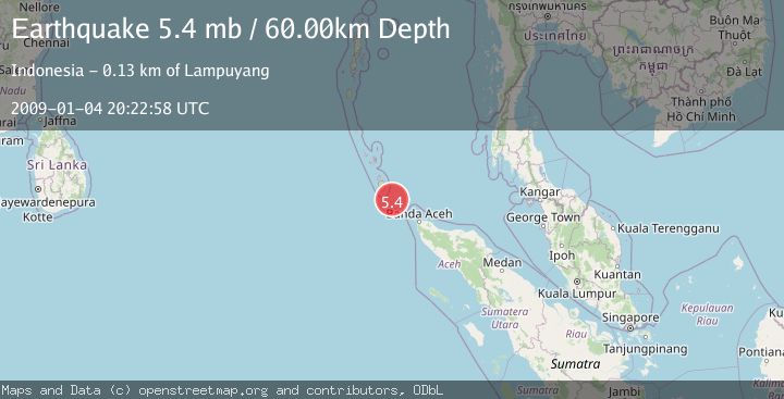 Map of NICOBAR ISLANDS, INDIA REGION