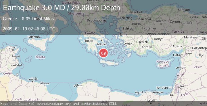 Map of SOUTHERN GREECE