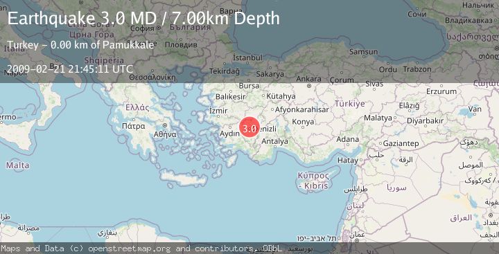 Map of WESTERN TURKEY