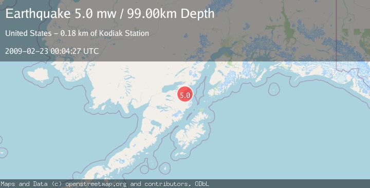 Map of SOUTHERN ALASKA
