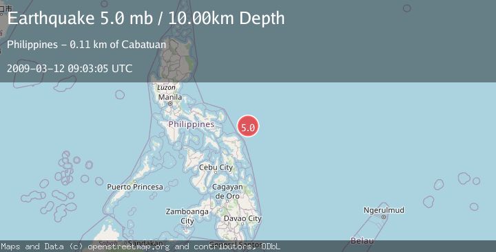 Map of PHILIPPINE ISLANDS REGION