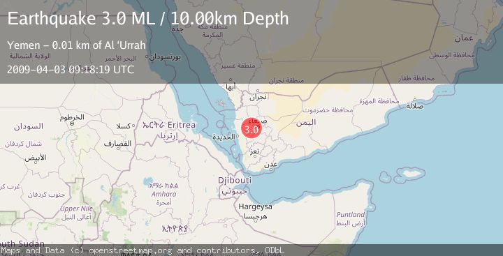 Map of YEMEN