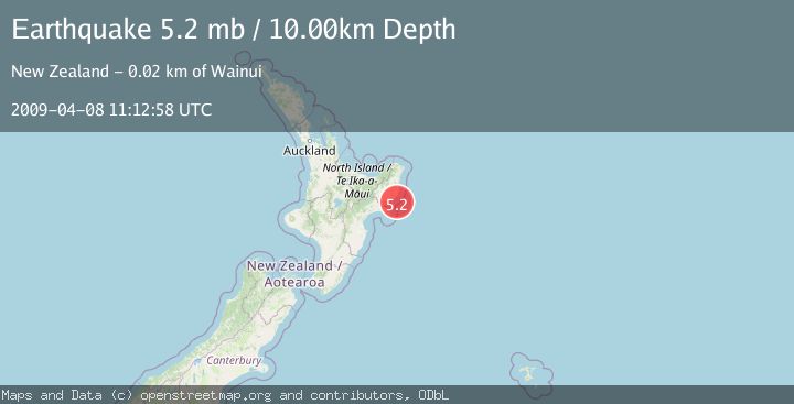 Map of OFF E. COAST OF N. ISLAND, N.Z.