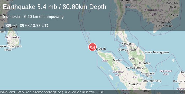 Map of NICOBAR ISLANDS, INDIA REGION