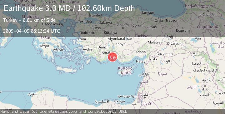 Map of WESTERN TURKEY