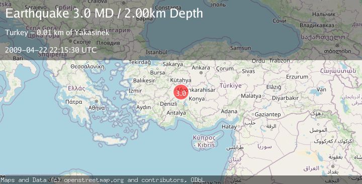 Map of WESTERN TURKEY
