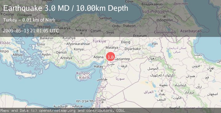 Map of CENTRAL TURKEY