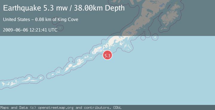 Map of ALASKA PENINSULA
