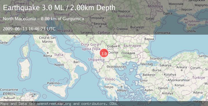 Map of FYR OF MACEDONIA