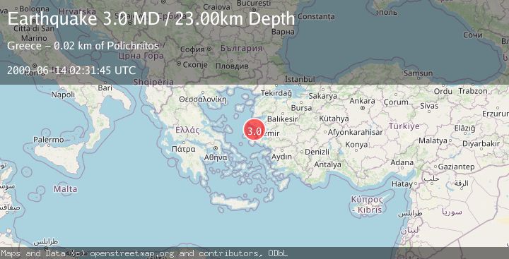 Map of NEAR THE COAST OF WESTERN TURKEY
