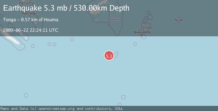 Map of SOUTH OF FIJI ISLANDS