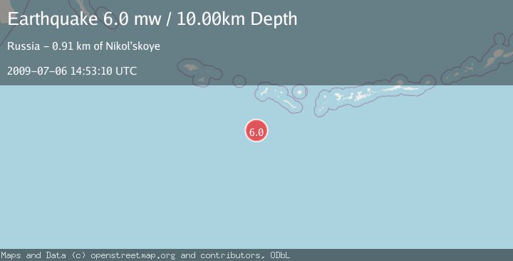Map of RAT ISLANDS, ALEUTIAN ISLANDS