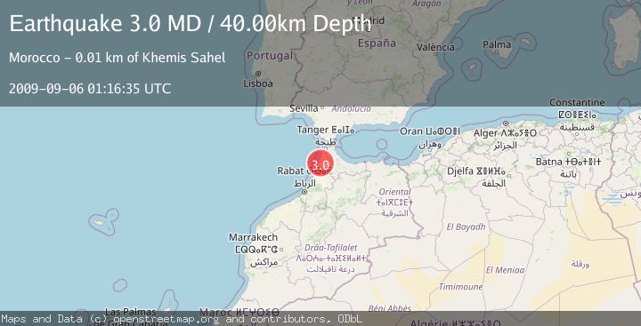 Map of STRAIT OF GIBRALTAR