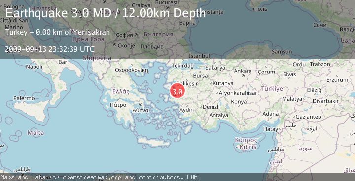 Map of WESTERN TURKEY