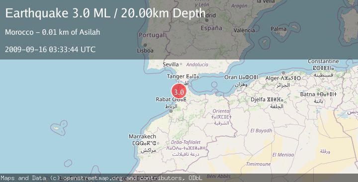 Map of STRAIT OF GIBRALTAR