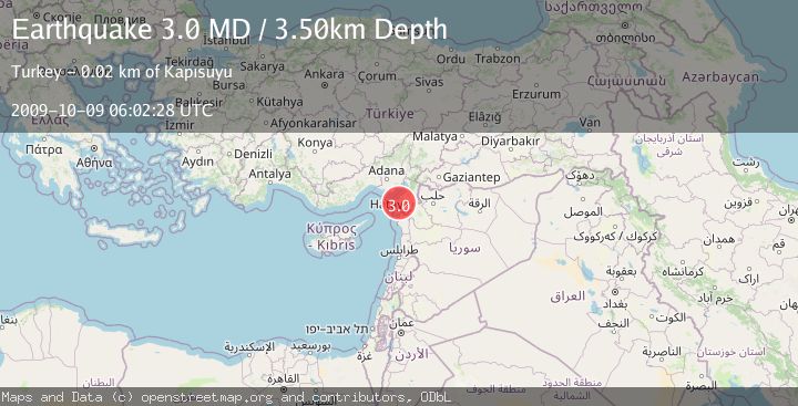 Map of CENTRAL TURKEY