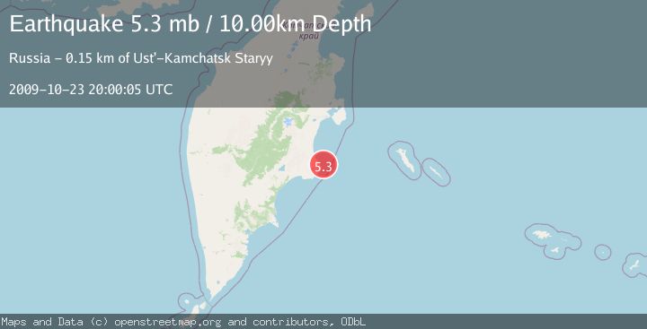 Map of NEAR EAST COAST OF KAMCHATKA