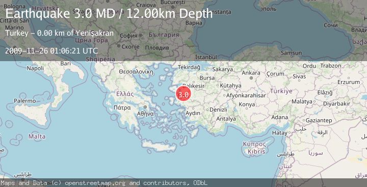 Map of WESTERN TURKEY