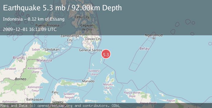 Map of PHILIPPINE ISLANDS REGION