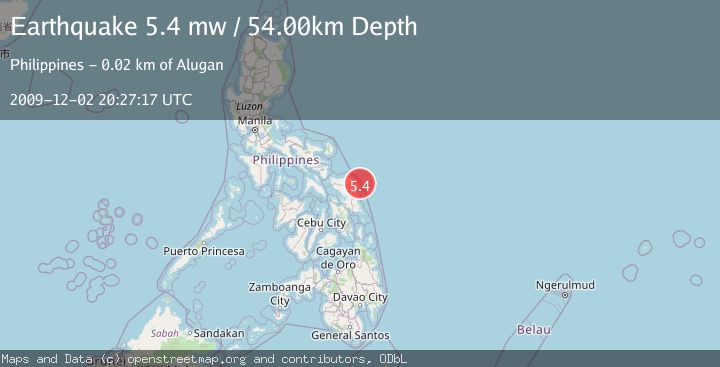 Map of SAMAR, PHILIPPINES