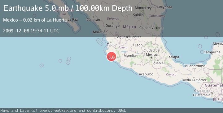 Map of JALISCO, MEXICO