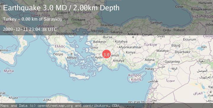 Map of WESTERN TURKEY