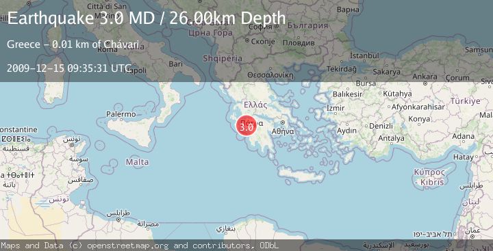 Map of SOUTHERN GREECE