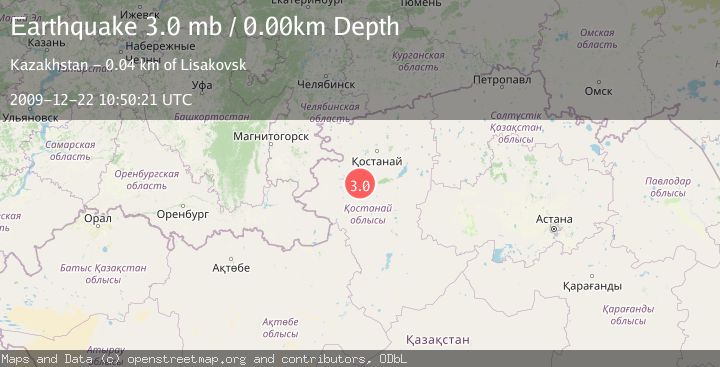 Map of WESTERN KAZAKHSTAN