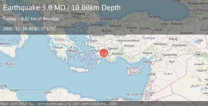 Map of WESTERN TURKEY