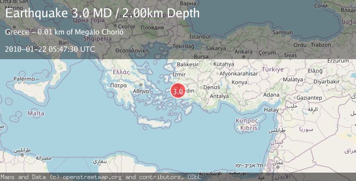 Map of WESTERN TURKEY
