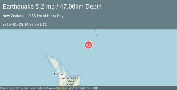 Map of SOUTH OF KERMADEC ISLANDS