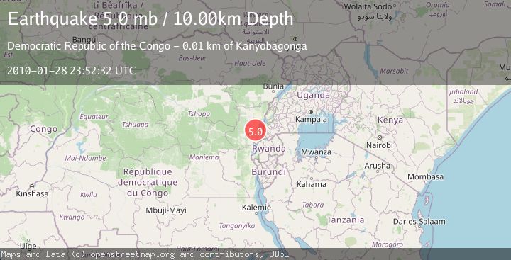 Map of LAKE EDWARD REGION, CONGO