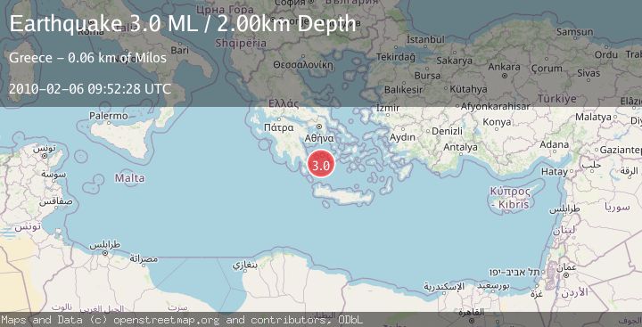 Map of SOUTHERN GREECE