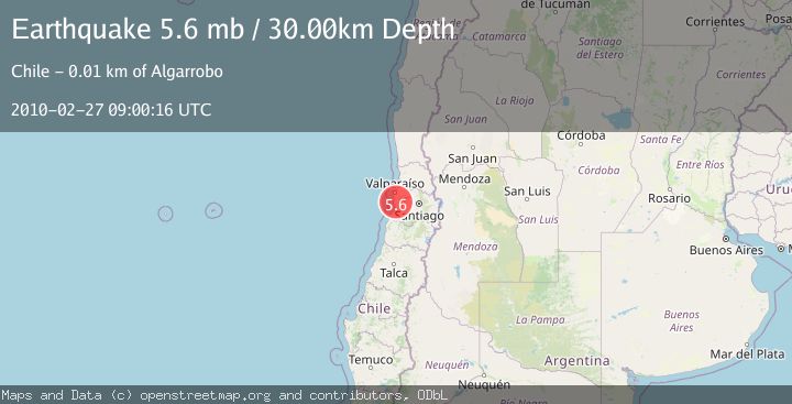 Map of VALPARAISO, CHILE