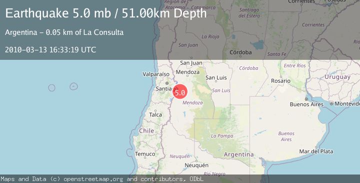Map of MENDOZA, ARGENTINA