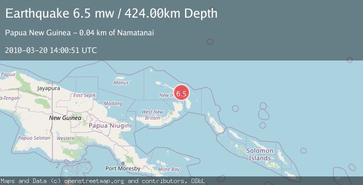 Map of NEW IRELAND REGION, P.N.G.