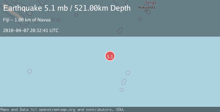 Map of KERMADEC ISLANDS REGION