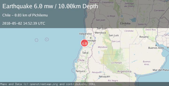 Map of LIBERTADOR O'HIGGINS, CHILE