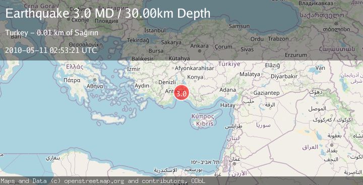 Map of WESTERN TURKEY