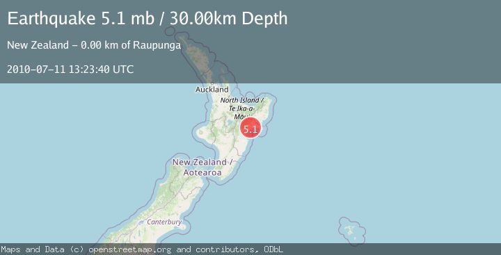 Map of OFF E. COAST OF N. ISLAND, N.Z.