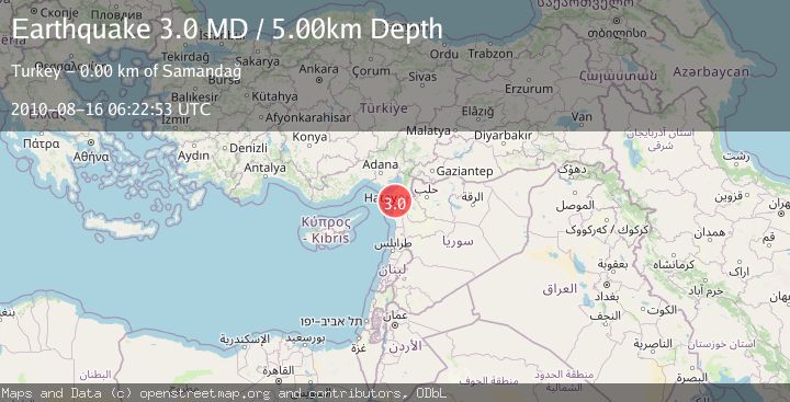 Map of CENTRAL TURKEY