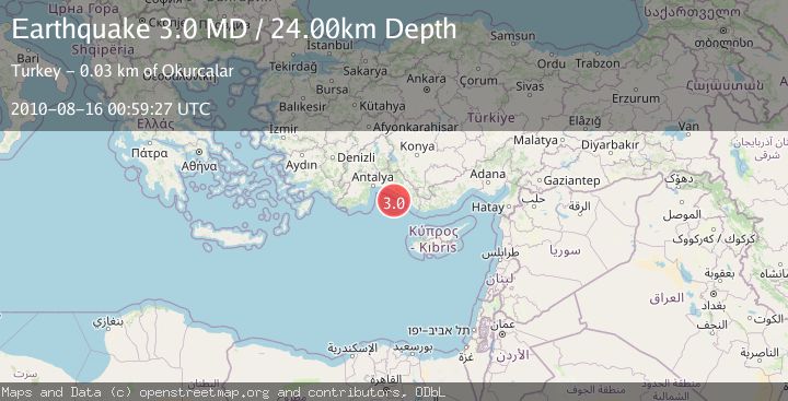 Map of WESTERN TURKEY