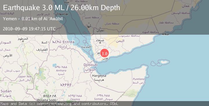 Map of YEMEN