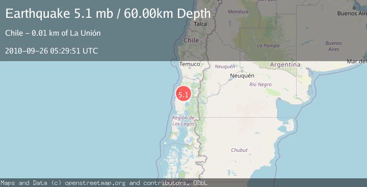 Map of LOS LAGOS, CHILE
