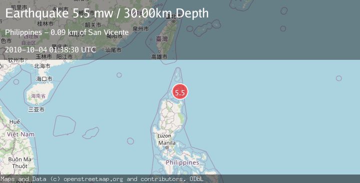 Map of BABUYAN ISL REGION, PHILIPPINES