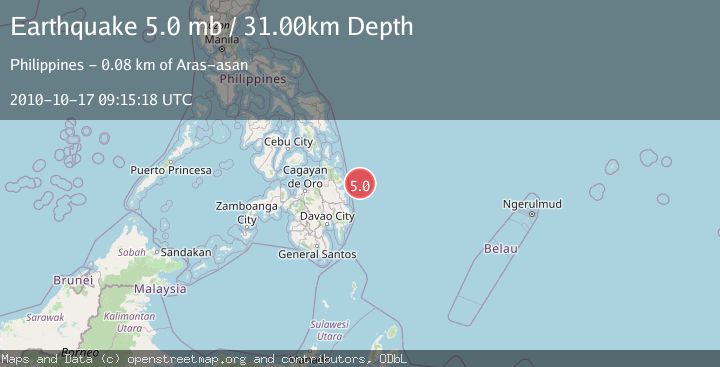 Map of PHILIPPINE ISLANDS REGION